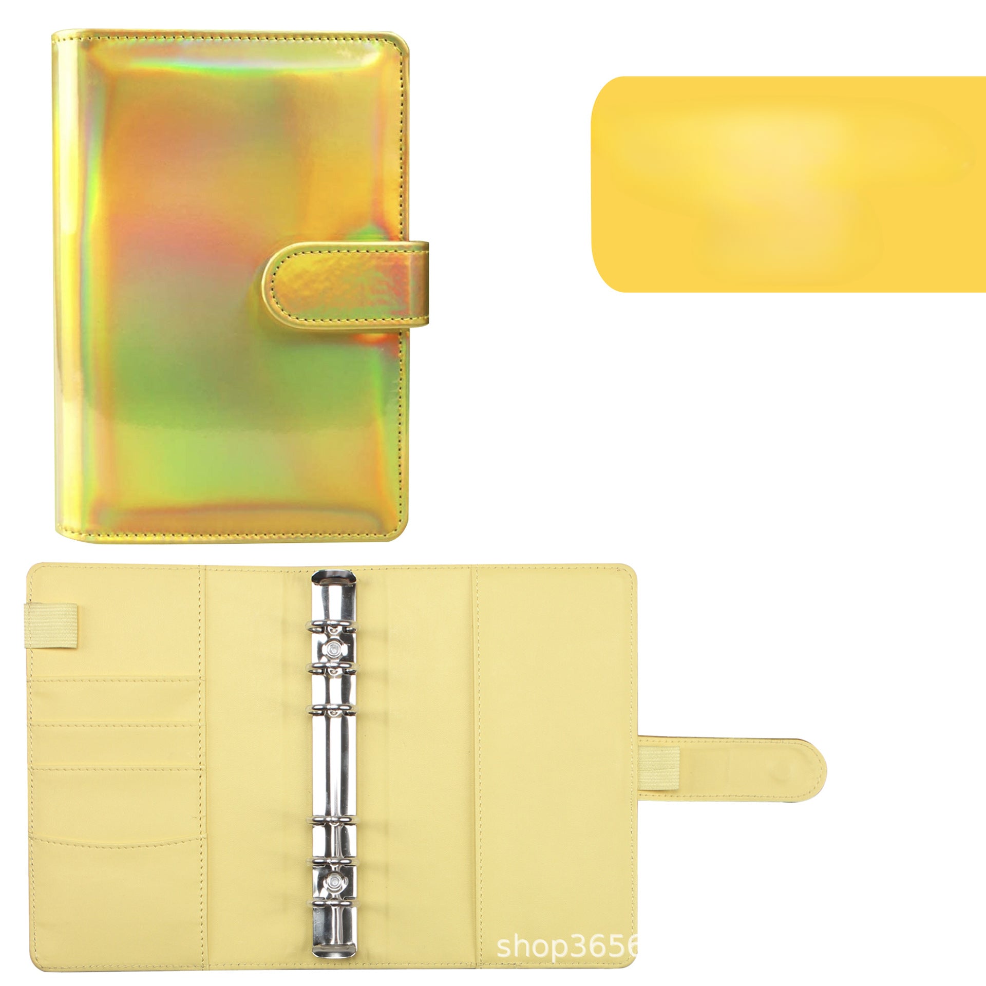 Wholesale A6 Macaron PU Binder Hand Book Notebook